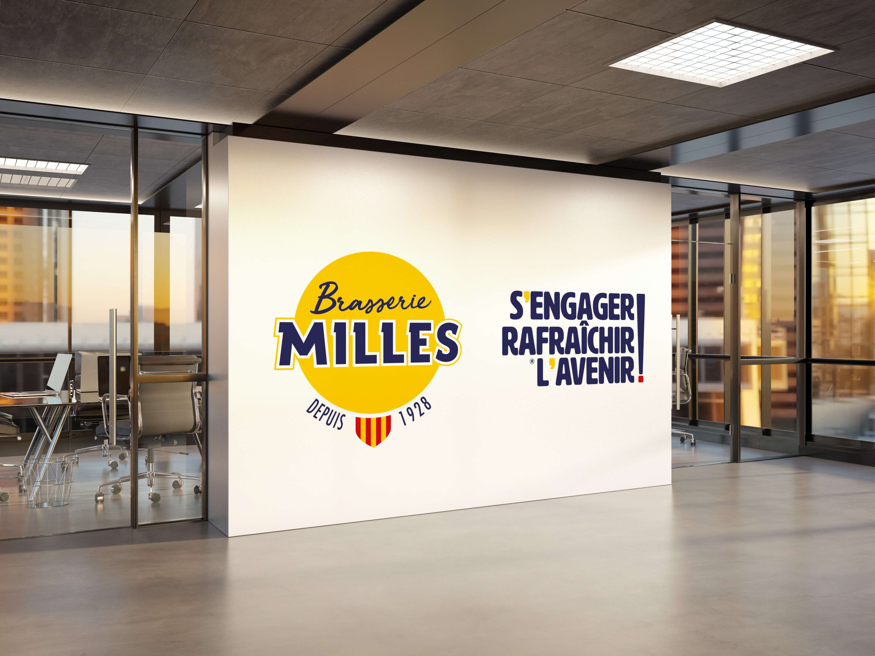 office mock up milles